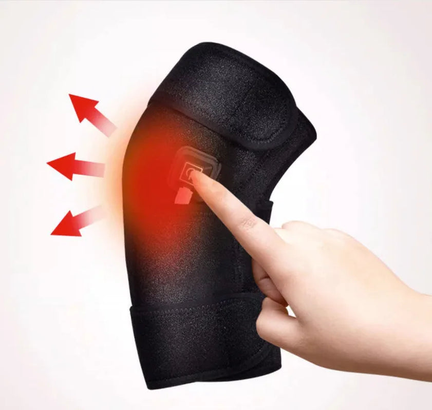 Electric Knee Heating Pad Heated Knee Brace Support for Arthritis Joint Old Cold Leg Knee Warmer
