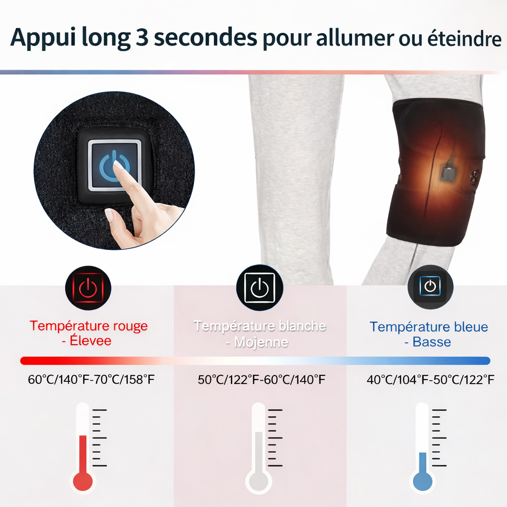 Genouillère Chauffante