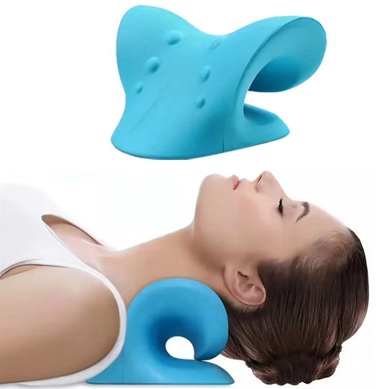 Premium Cervical Spine Massager for Neck Shoulder Relaxation - Support Correct Posture & Improve Sleep Quality